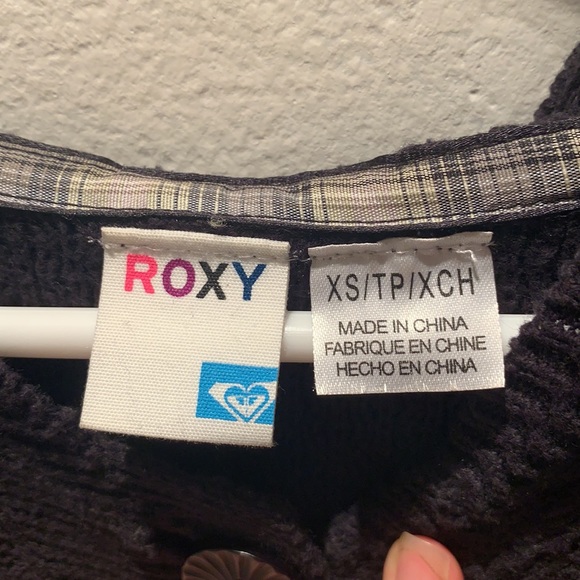 βͺοΈRoxyβͺοΈ Sweater with Hood - Picture 6 of 7